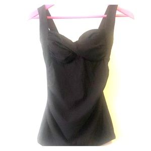 Black pinup top